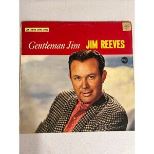Jim Reeves Gentleman Jim Vinyl LP 1963 Country RCA Living Stereo LSP-2605 Pre-Ow